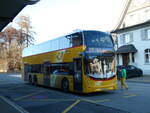 PostAuto Ostschweiz/761386/230888---postauto-ostschweiz---sg (230'888) - PostAuto Ostschweiz - SG 445'308 - Alexander Dennis (ex SG 443'908) am 21. November 2021 beim Bahnhof Nesslau-Neu St. Johann