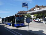 Rapperswil/859851/265661---vzo-grueningen---nr (265'661) - VZO Grningen - Nr. 101/ZH 745'101 - Mercedes am 15. August 2024 beim Bahnhof Rapperswil