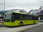 (137'957) - Aus Liechtenstein: LBA Vaduz - Nr. 14/FL 39'814 - Mercedes am 5. Mrz 2012 beim Bahnhof Sargans