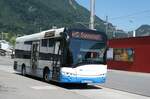 (278'635) - BSW Sargans - Nr. 324/SG 220'035 - Solaris am 8. August 2025 beim Bahnhof Sargans