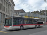 (175'654) - St. Gallerbus, St. Gallen - Nr. 227/SG 198'227 - MAN am 15. Oktober 2016 beim Bahnhof St. Gallen