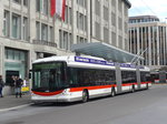 (175'689) - St. Gallerbus, St. Gallen - Nr. 188 - Hess/Hess Doppelgelenktrolleybus am 15. Oktober 2016 beim Bahnhof St. Gallen