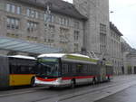 St. Gallen/640469/199513---st-gallerbus-st-gallen (199'513) - St. Gallerbus, St. Gallen - Nr. 186 - Hess/Hess Gelenktrolleybus am 24. November 2018 beim Bahnhof St. Gallen