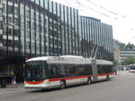 (208'945) - St. Gallerbus, St. Gallen - Nr. 174 - Hess/Hess Gelenktrolleybus am 17. August 2019 beim Bahnhof St. Gallen