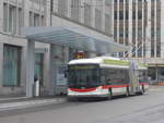 St. Gallen/675670/209947---st-gallerbus-st-gallen (209'947) - St. Gallerbus, St. Gallen - Nr. 186 - Hess/Hess Gelenktrolleybus am 6. Oktober 2019 beim Bahnhof St. Gallen