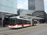 (221'234) - St. Gallerbus, St. Gallen - Nr. 185 - Hess/Hess Gelenktrolleybus am 24. September 2020 beim Bahnhof St. Gallen