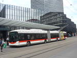 (221'282) - St. Gallerbus, St. Gallen - Nr. 192 - Hess/Hess Doppelgelenktrolleybus am 24. September 2020 beim Bahnhof St. Gallen