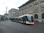 (229'020) - St. Gallerbus, St. Gallen - Nr. 138 - Hess/Hess Doppelgelenktrolleybus am 13. Oktober 2021 beim Bahnhof St. Gallen