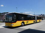 PostAuto Ostschweiz/887878/276830---postauto-ostschweiz---sg (276'830) - PostAuto Ostschweiz - SG 492'006/PID 5181 - Mercedes (ex SZ 58'001; ex Kistler, Reichenburg) am 17. Juni 2025 beim Bahnhof Uznach