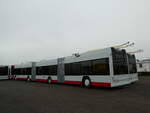 (242'590) - SW Winterthur - Nr. 410 - Hess/Hess Doppelgelenktrolleybus am 13. November 2022 in Wil, Larag