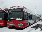 (243'931) - SW Winterthur - Nr. 174 - Solaris Gelenktrolleybus am 16. Dezember 2022 in Wil, Larag