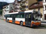 (154'845) - Meyer, Gschenen - UR 9345 - Mercedes (ex BSU Solothurn Nr. 63) am 1. September 2014 beim Bahnhof Airolo