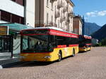 (237'940) - AutoPostale Ticino - TI 228'016 - Mercedes am 10. Juli 2022 beim Bahnhof Bellinzona