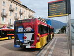 (241'308) - AutoPostale Ticino - TI 228'016 - Mercedes am 14. Oktober 2022 beim Bahnhof Bellinzona