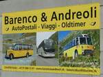 (236'239) - Plakat fr AutoPostali - Viaggi - Oldtimer am 26.
