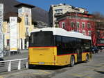 (245'939) - Starnini, Tenero - TI 1416/PID 5183 - Scania/Hess am 7. Februar 2023 beim Bahnhof Locarno