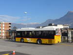 Lugano/641690/199739---autopostale-croglio---ti (199'739) - Autopostale, Croglio - TI 182'443 - Scania/Hess am 7. Dezember 2018 beim Bahnhof Lugano