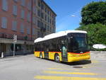 Lugano/701258/217278---autopostale-croglio---ti (217'278) - Autopostale, Croglio - TI 162'746 - Scania/Hess am 24. Mai 2020 in Lugano, Centro