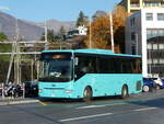 (242'965) - Aus Italien: ASF Como - Nr. 1291/FK-867 VV - Irisbus am 18. November 2022 beim Bahnhof Lugano