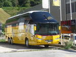 Rivera/747520/227700---autopostale-ticino---ti (227'700) - AutoPostale Ticino - TI 215'384 - Neoplan am 30. August 2021 in Rivera, Garage ATV