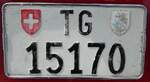 (287'486) - Nummernschild - TG 15'170 - am 30.