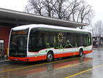 (271'881) - StadtBUS, Frauenfeld - Nr. 707/TG 237'007 - eMercedes am 13. Februar 2025 beim Bahnhof Frauenfeld