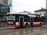 (271'901) - StadtBUS, Frauenfeld - Nr. 704/TG 237'004 - Solaris am 13. Februar 2025 beim Bahnhof Frauenfeld