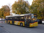 (185'970) - PostAuto Ostschweiz - TG 158'060 - Solaris am 19. Oktober 2017 beim Bahnhof Weinfelden