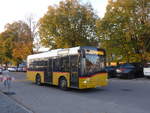 (185'973) - PostAuto Ostschweiz - TG 158'040 - Solaris am 19. Oktober 2017 beim Bahnhof Weinfelden