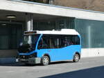 (246'930) - Thur-Taxi, Weinfelden - TG 154'318 - Karsan am 7. März 2023 beim Bahnhof Andermatt (Einsatz Andermatt-Urserntal Tourismus)