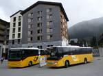 Andermatt/863632/266943---postauto-bern---be (266'943) - PostAuto Bern - BE 401'263/PID 4504 - Setra (ex AVG Meiringen Nr. 63) am 12. September 2024 in Andermatt, Bahnhofplatz