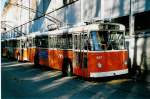 (039'521) - TL Lausanne - Nr. 667 - FBW/Eggli Trolleybus am 5. Mrz 2000 in Lausanne, Dpt Borde