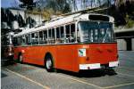 (052'407) - TL Lausanne - Nr. 653 - FBW/Eggli Trolleybus am 17. Mrz 2002 in Lausanne, Dpt Borde