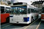 (052'408) - TL Lausanne - Nr. 701 - FBW/Hess Trolleybus am 17. Mrz 2002 in Lausanne, Dpt Borde