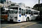 (052'410) - TL Lausanne - Nr. 702 - FBW/Hess Trolleybus am 17. Mrz 2002 in Lausanne, Dpt Borde