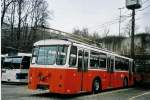 (064'621) - TL Lausanne - Nr. 711 - FBW/Hess Trolleybus am 29. November 2003 in Lausanne, Dpt Borde