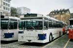 (064'626) - TL Lausanne - Nr. 712 - FBW/Hess Trolleybus am 29. November 2003 in Lausanne, Dpt Borde