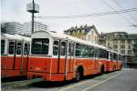 (064'630) - TL Lausanne - Nr. 940 - Moser/Eggli-Mischler Personenanhnger am 29. November 2003 in Lausanne, Dpt Borde