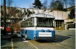 (075'108) - TF Fribourg (Rtrobus) - Nr. 40 - Saurer/Hess Trolleybus am 24. Februar 2005 in Lausanne, Dpt Borde