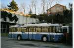 (081'836) - TF Fribourg (Rtrobus) - Nr. 40 - Saurer/Hess Trolleybus am 18. Dezember 2005 in Lausanne, Dpt Borde