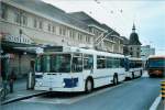 (105'236) - TL Lausanne - Nr. 721 - FBW/Hess Trolleybus am 15. Mrz 2008 beim Bahnhof Lausanne