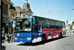 (108'120) - TPC Aigle - Nr. 13/VD 1076 - Irisbus am 21. Juni 2008 beim Bahnhof Lausanne