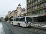 (131'239) - TL Lausanne - Nr. 733 - FBW/Hess Trolleybus am 5. Dezember 2010 in Lausanne, Chauderon