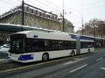 (131'241) - TL Lausanne - Nr. 841 - Hess/Hess Gelenktrolleybus am 5. Dezember 2010 in Lausanne, Chauderon