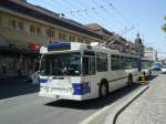 (135'102) - TL Lausanne - Nr. 745 - FBW/Hess Trolleybus am 12. Juli 2011 beim Bahnhof Lausanne