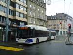 (137'239) - TL Lausanne - Nr. 837 - Hess/Hess Gelenktrolleybus am 18. Dezember 2011 in Lausanne, Bel-Air