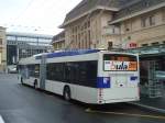 (137'268) - TL Lausanne - Nr. 859 - Hess/Hess Gelenktrolleybus am 18. Dezember 2011 beim Bahnhof Lausanne