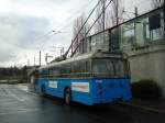 (137'287) - TL Lausanne (Rtrobus) - Nr. 656 - FBW/Eggli Trolleybus am 18. Dezember 2011 in Lausanne, Bourdonnette