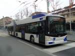 (143'416) - TL Lausanne - Nr. 849 - Hess/Hess Gelenktrolleybus am 22. Februar 2013 beim Bahnhof Lausanne