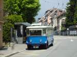 Lausanne/396825/144612---tl-lausanne-rtrobus-- (144'612) - TL Lausanne (Rtrobus) - Nr. 2 - FBW/Eggli Trolleybus (ex Nr. 3) am 26. Mai 2013 in Lausanne, Motte